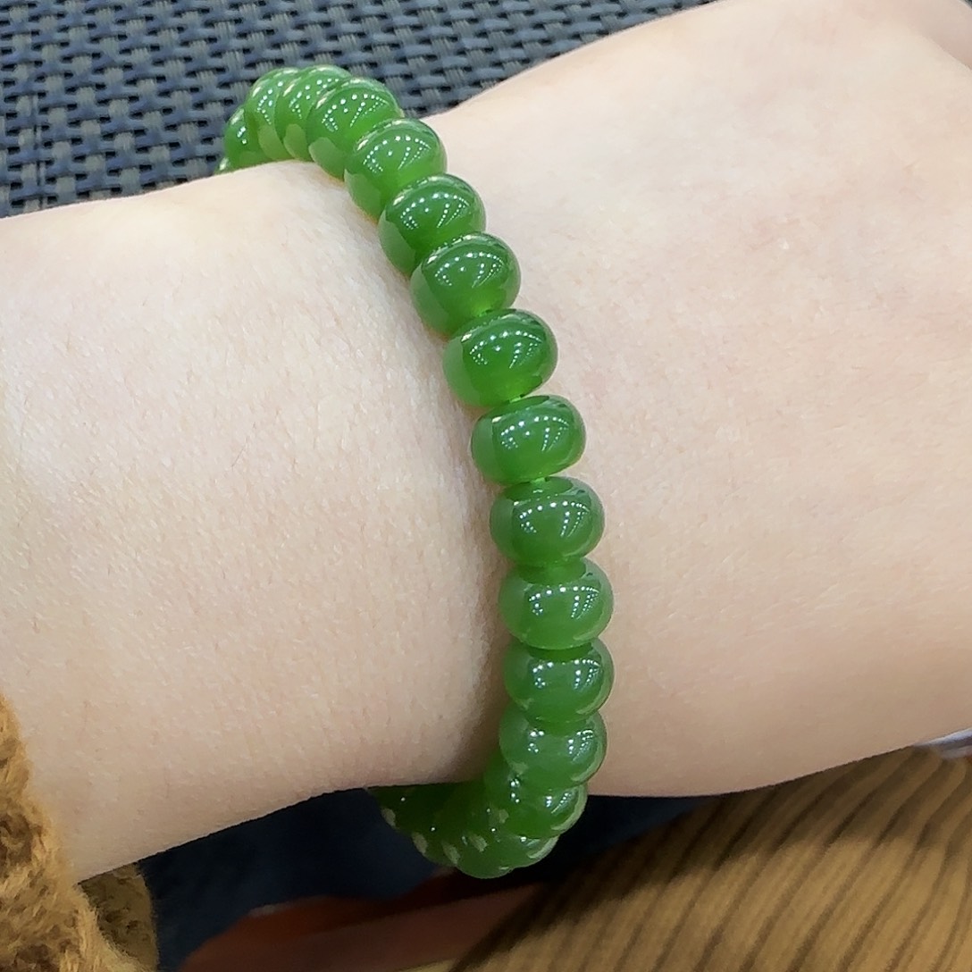 和田玉手串未镶嵌