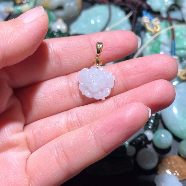 【闪购商品】翡翠颈饰未镶嵌国*天然翡翠