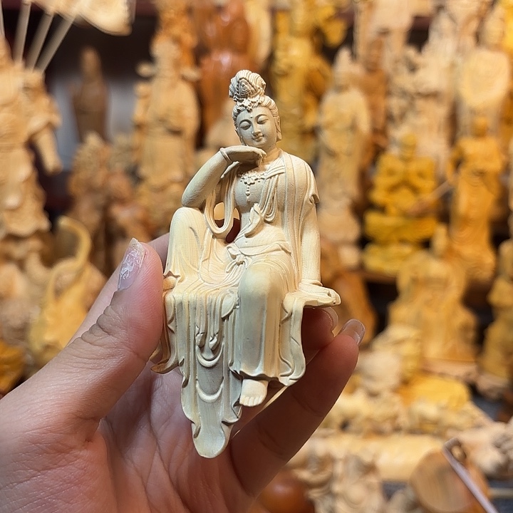 黄杨木黄杨木瑕疵观音