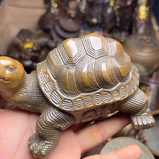 铜制工艺把玩摆件