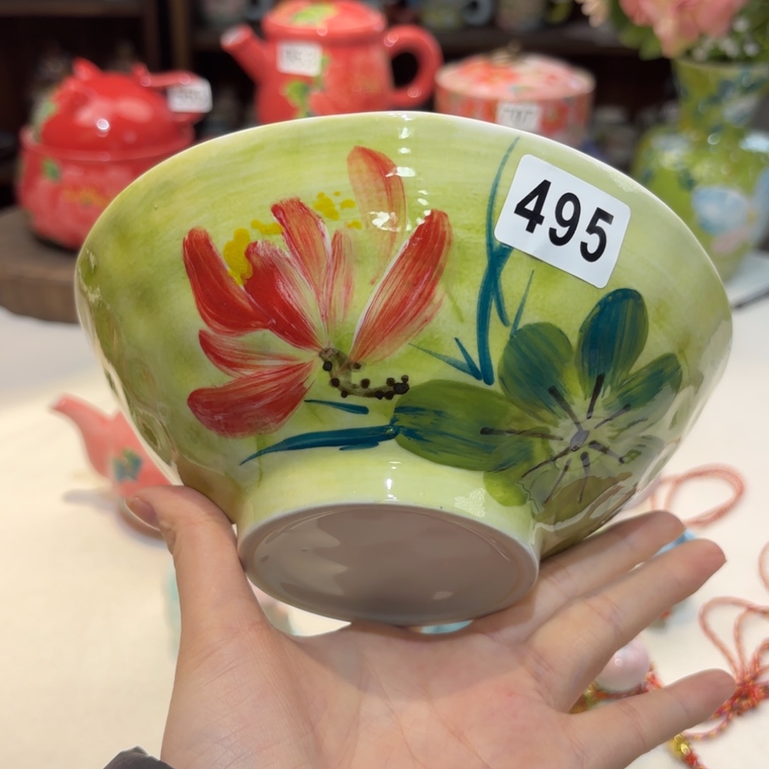 景德镇手绘高温釉下彩陶瓷茶具