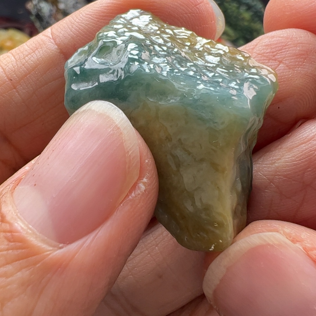 香***二翡翠裸石缅甸翡翠