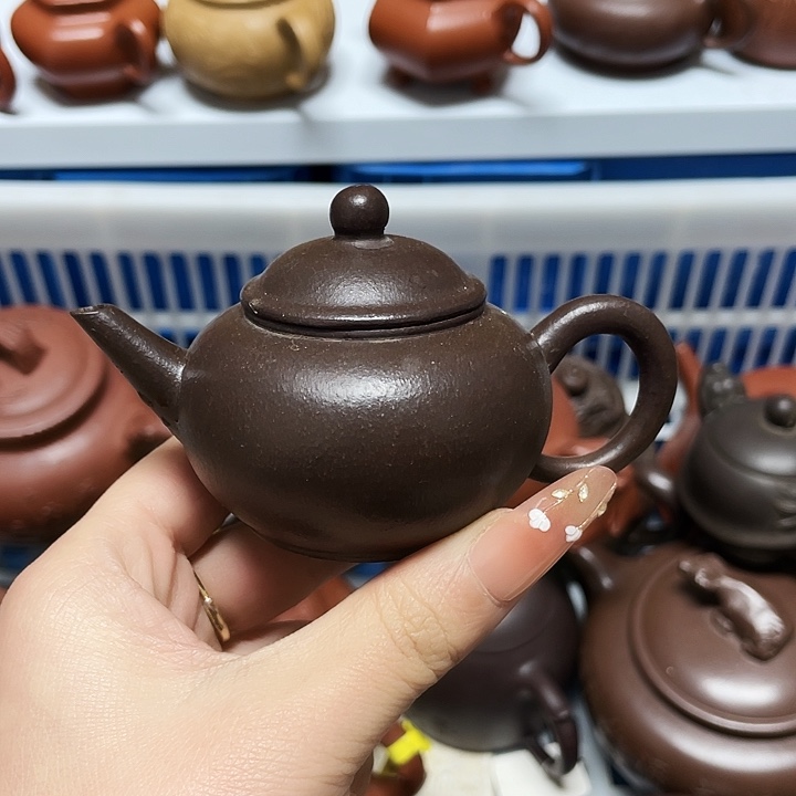 茶壶紫砂100cc宜兴紫砂壶