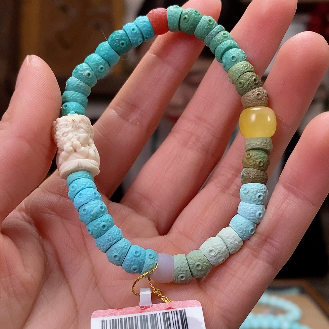 绿松石珠宝奇石未镶嵌