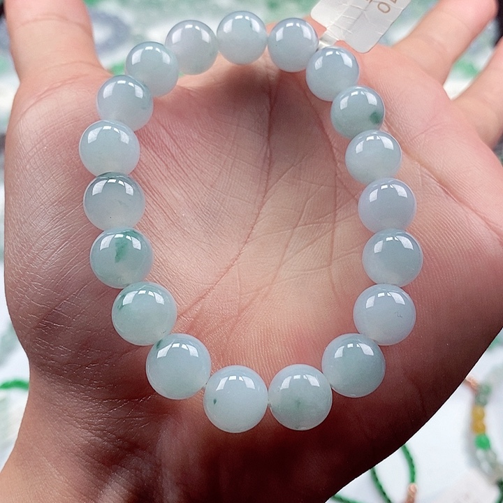 翡翠手链未镶嵌卡10