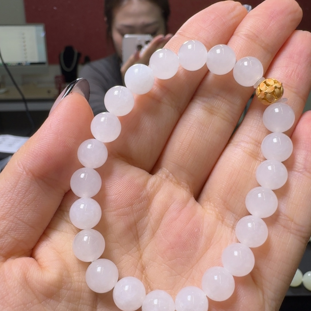 和田玉手链未镶嵌