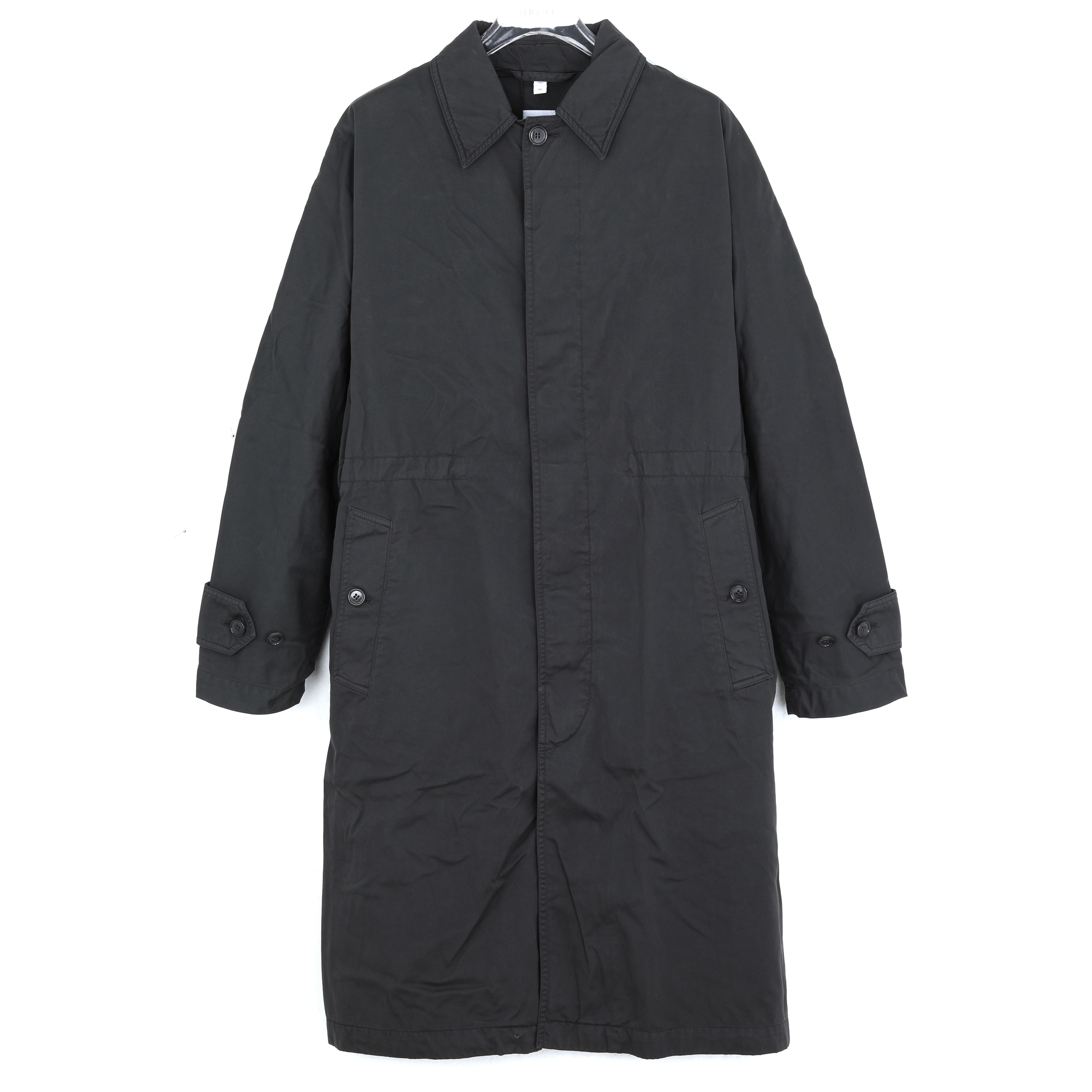 BURBERRY/博柏利男士中长款简约翻领棉服大衣外套8060889