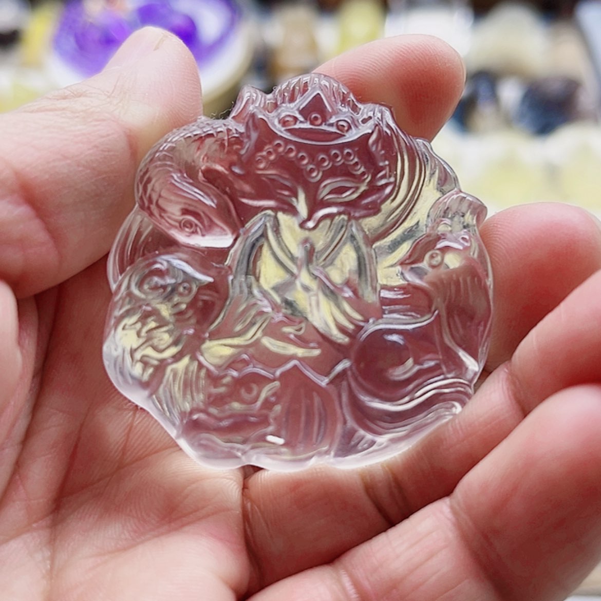 【闪购商品】水晶五仙狐未镶嵌