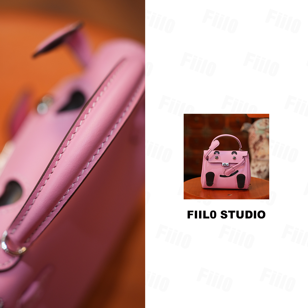 【Fiilo菲洛】T115经典小凯Doll牛皮真皮手缝线气质女士手提斜挎包