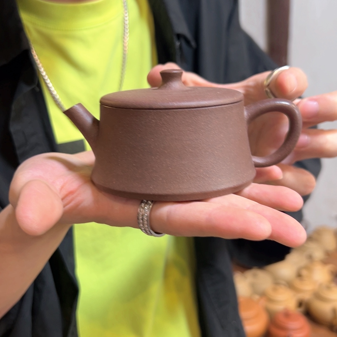 茶壶紫砂桃花泥云柱全品