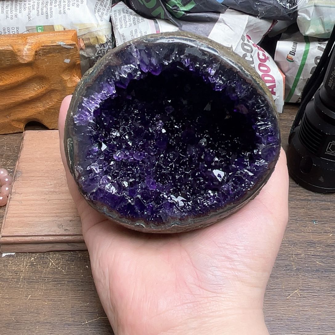 紫晶大型摆件（非配饰）未镶嵌