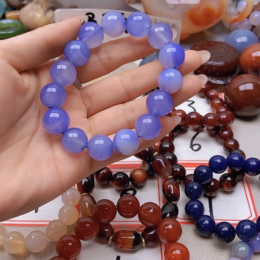 【闪购商品】未镶嵌玛瑙/玉髓珠宝半成品曼**华
