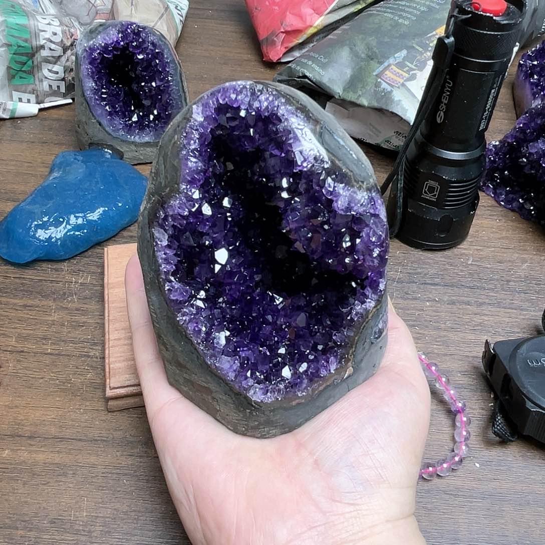 紫晶大型摆件（非配饰）未镶嵌