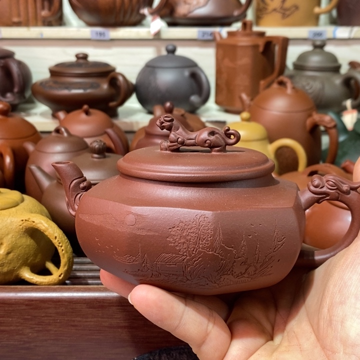 茶壶紫砂精工制作