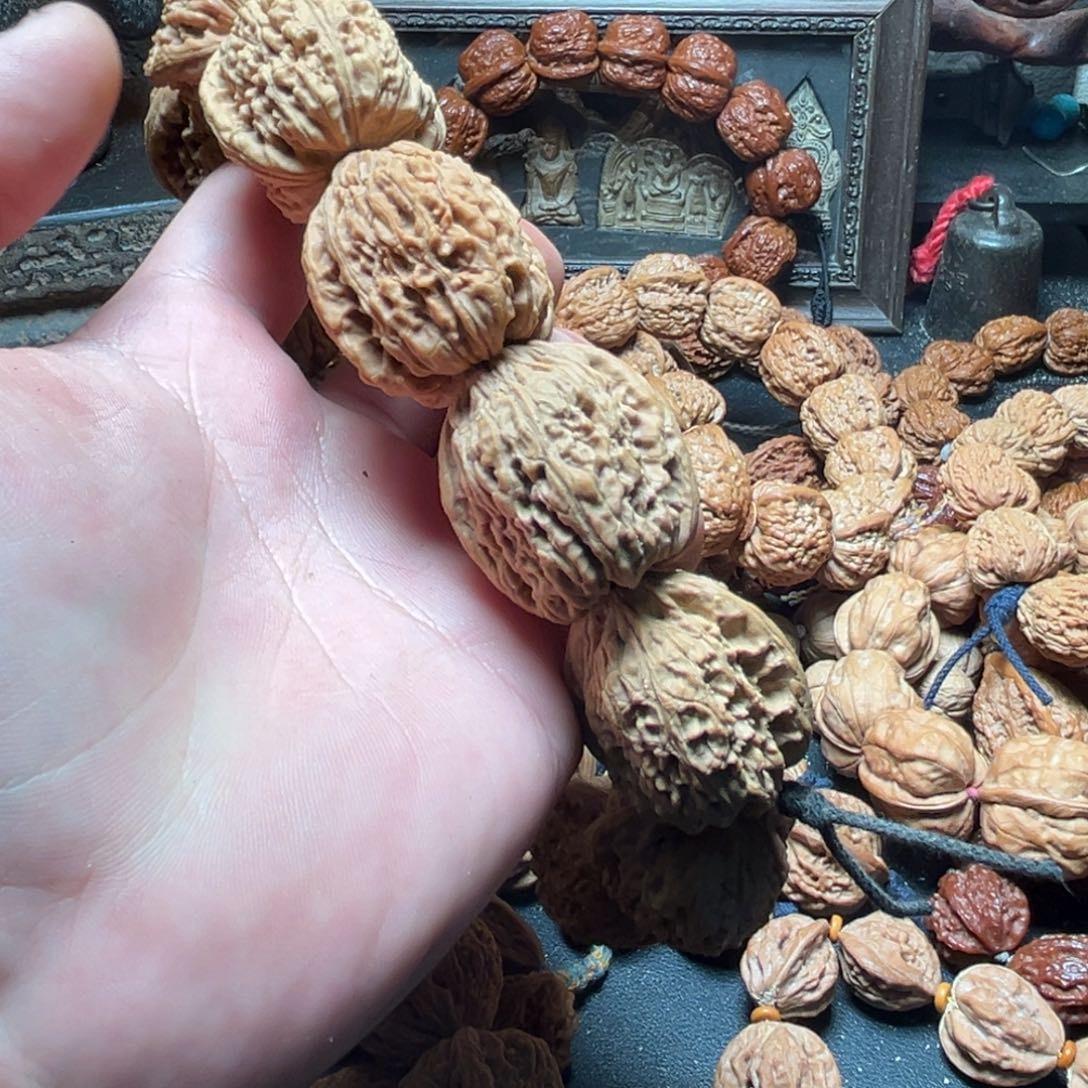 手串桃核怒*哥南疆核桃