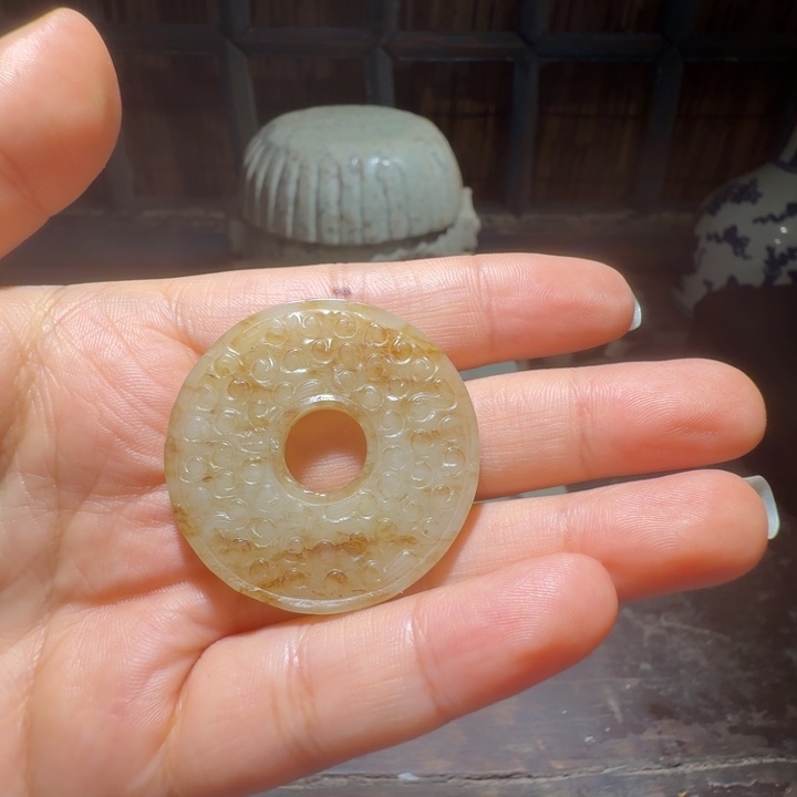 和田玉（糖玉）未镶嵌颈饰