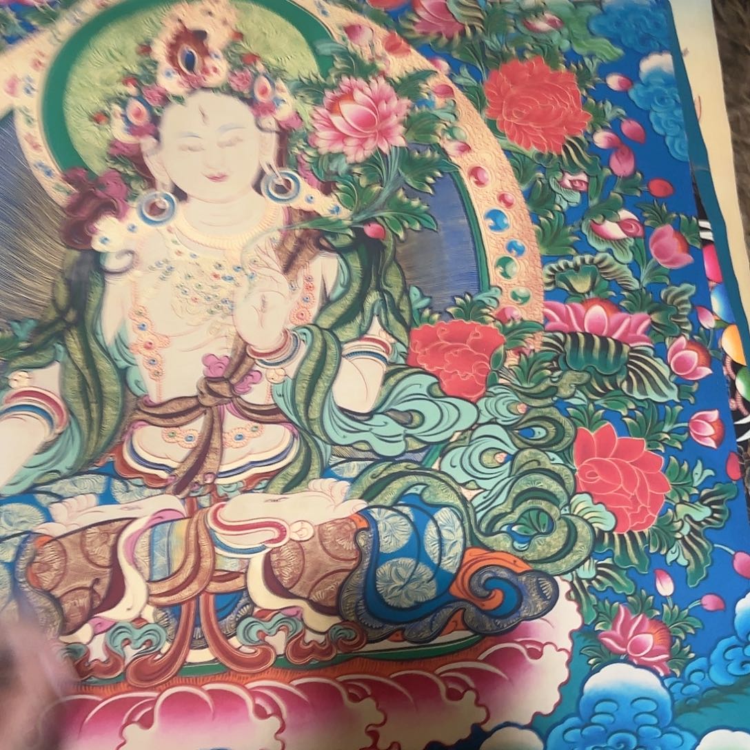 卡纸白度母16116。。。。