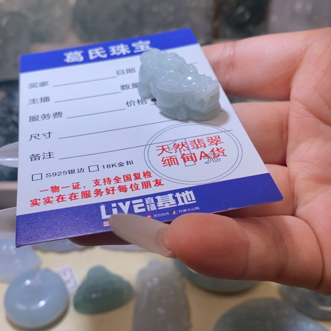 翡翠颈饰未镶嵌翡翠7