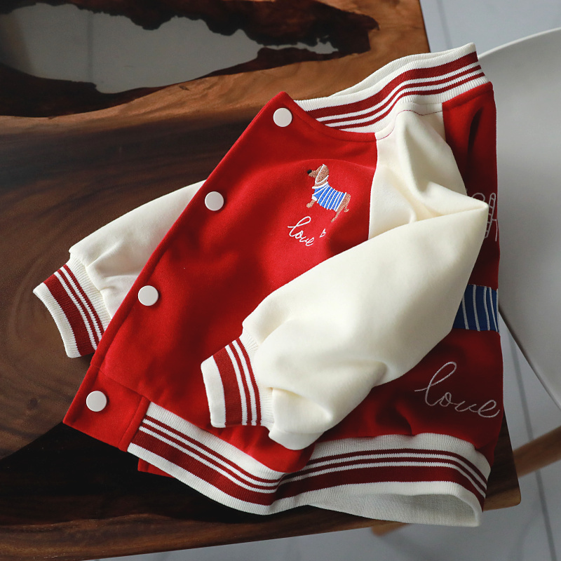 春装童装婴儿卡通棒球服宝宝春秋外套男儿童夹克小童开衫上衣1975