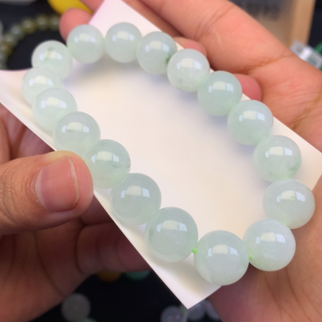 翡翠未镶嵌颈饰天然缅甸翡翠A货卡12