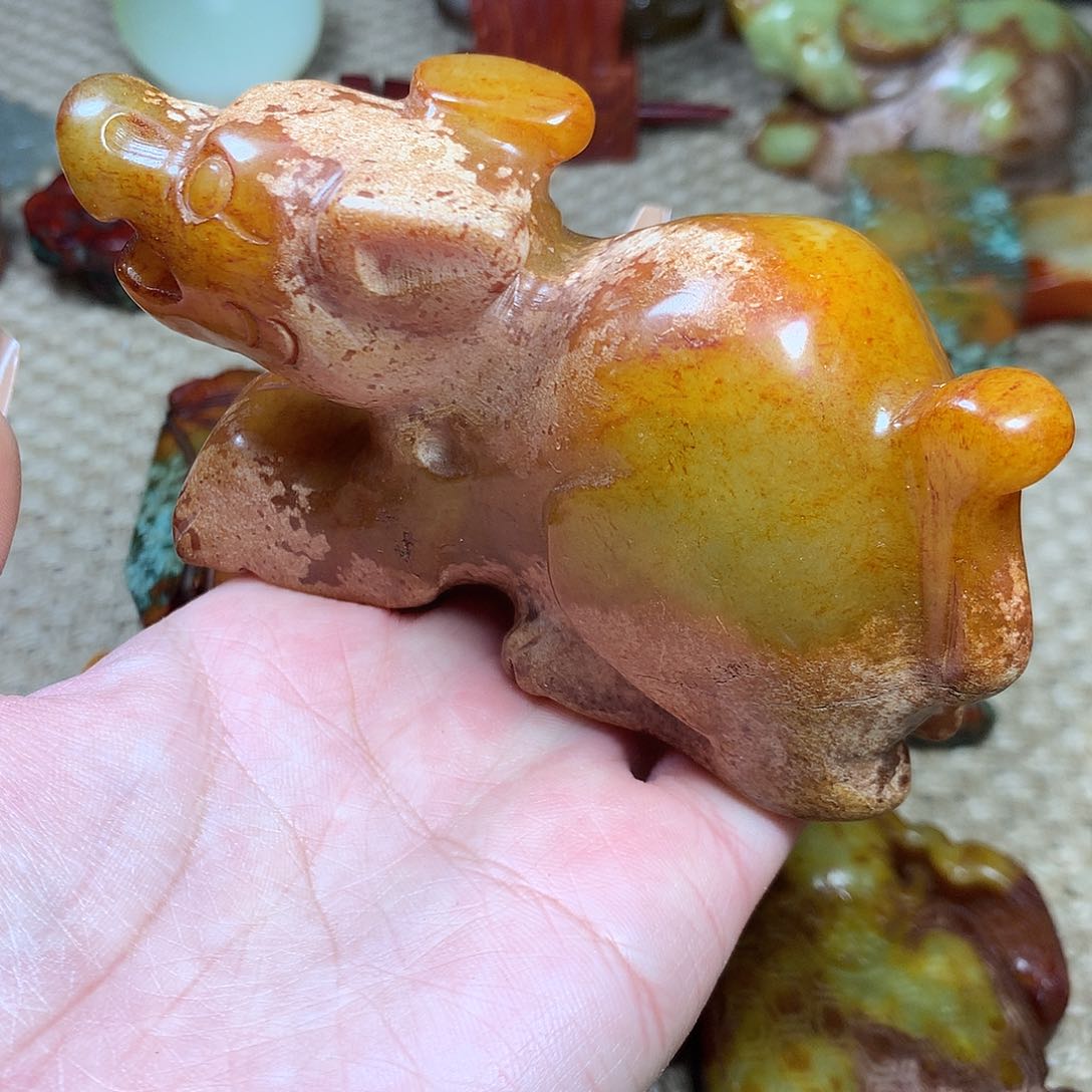 白玉菩提吊坠挂件