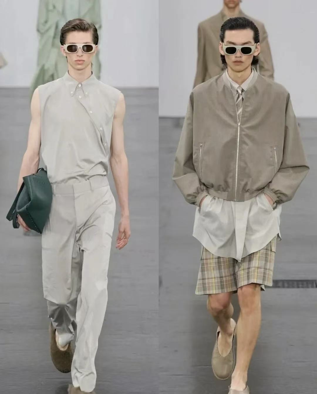 41号链接【双袖贴布绣】重磅洗水长袖潮牌圆领男女同款T恤 K6006