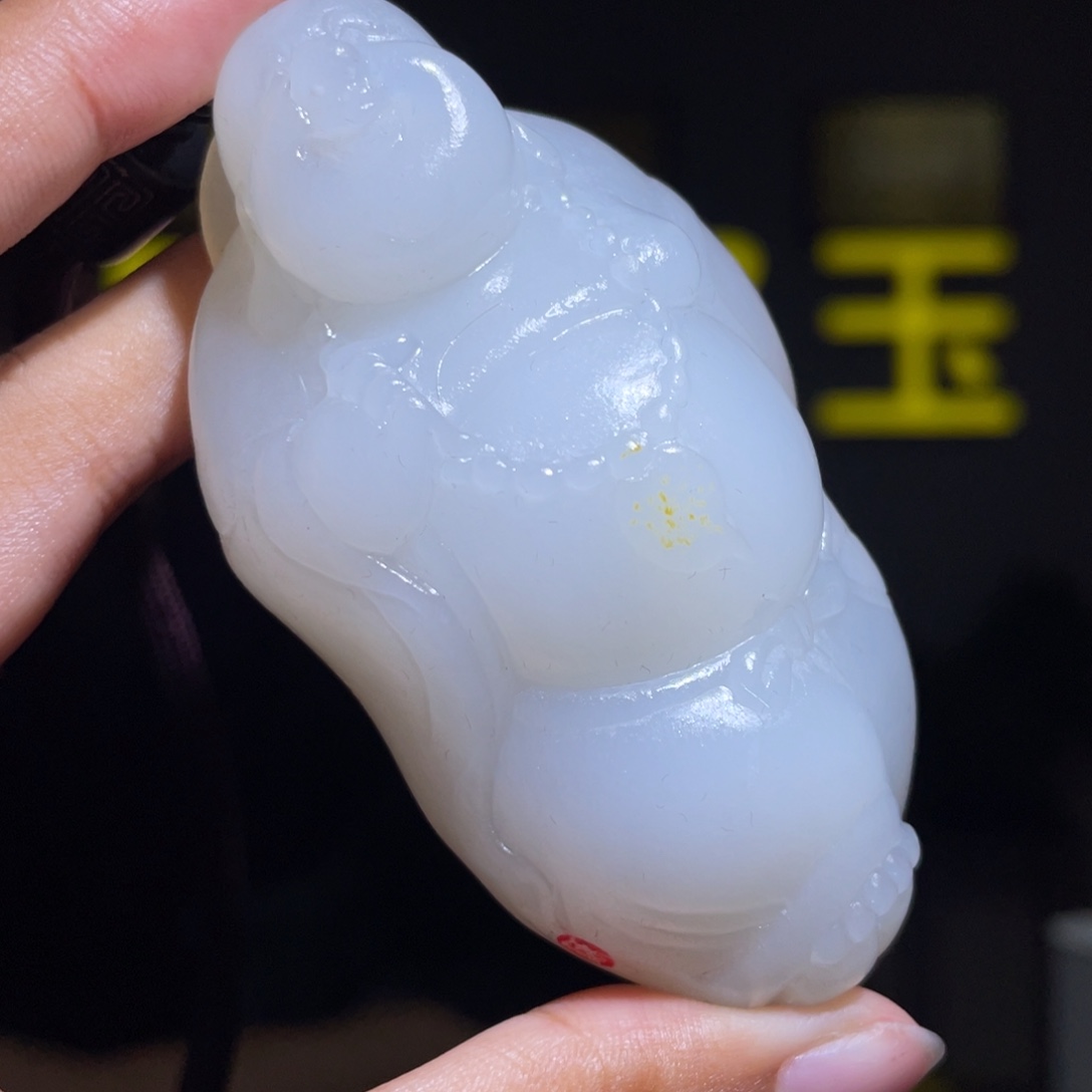 和田玉未镶嵌颈饰D2 