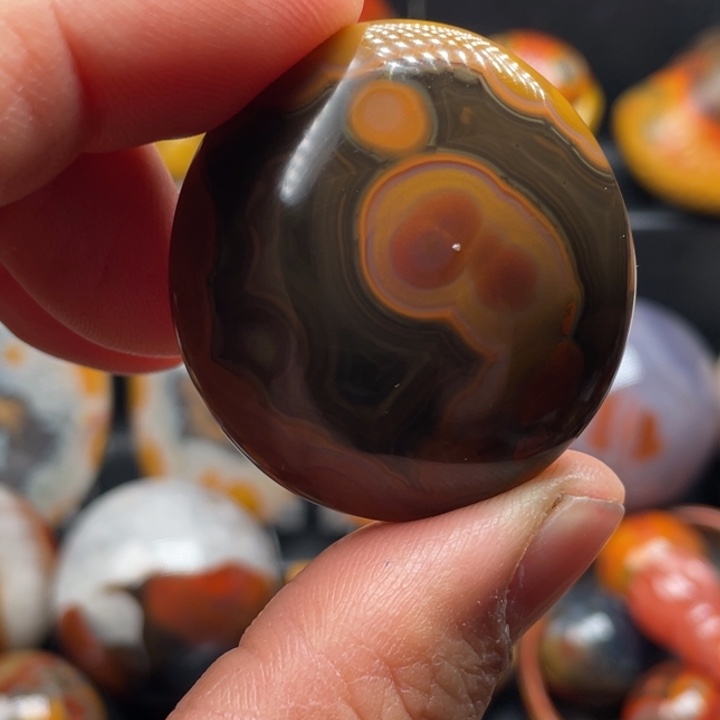 木***每玛瑙/玉髓未镶嵌颈饰