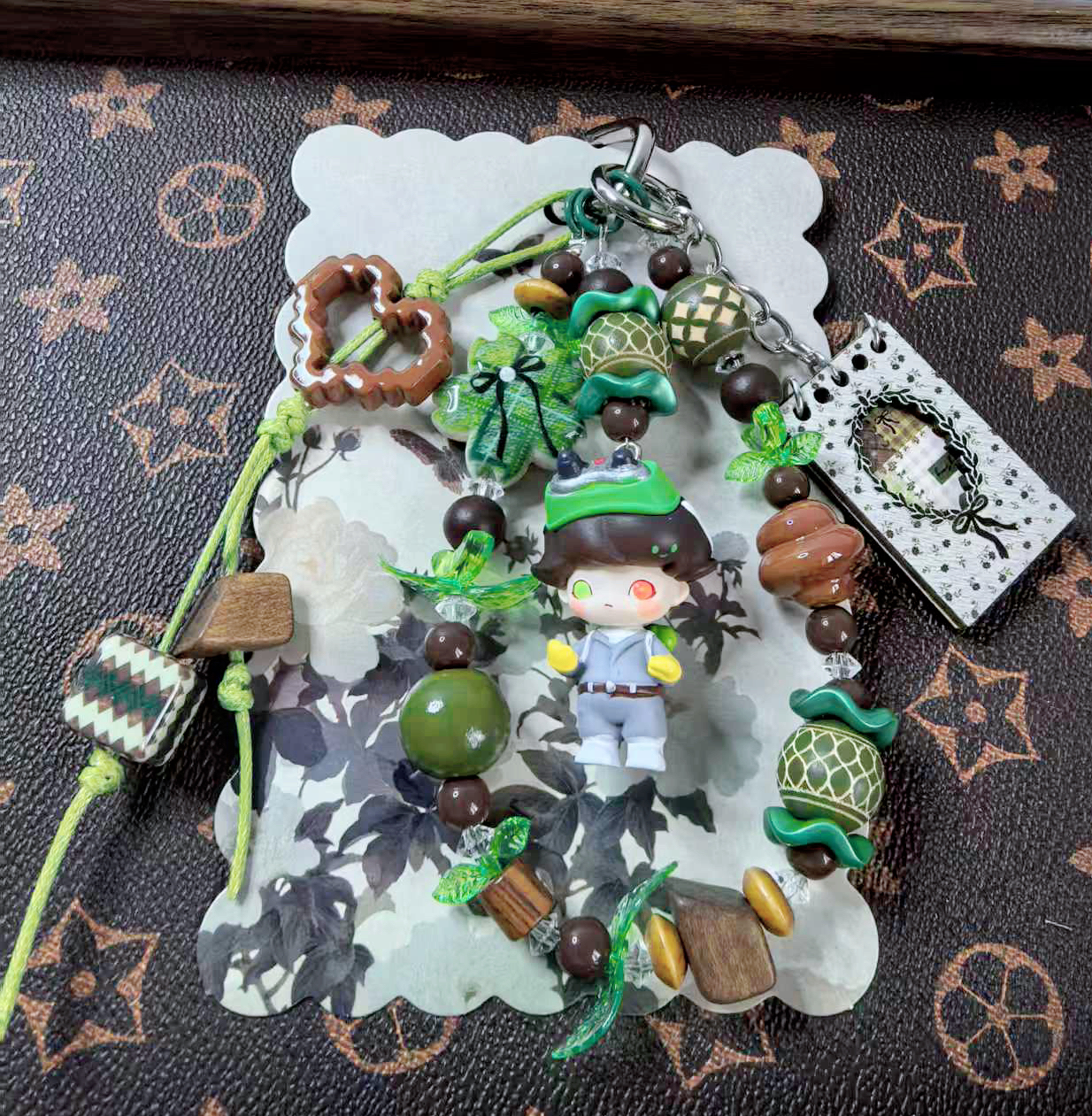 咖啡工厂系列DIY萌粒创意手机链