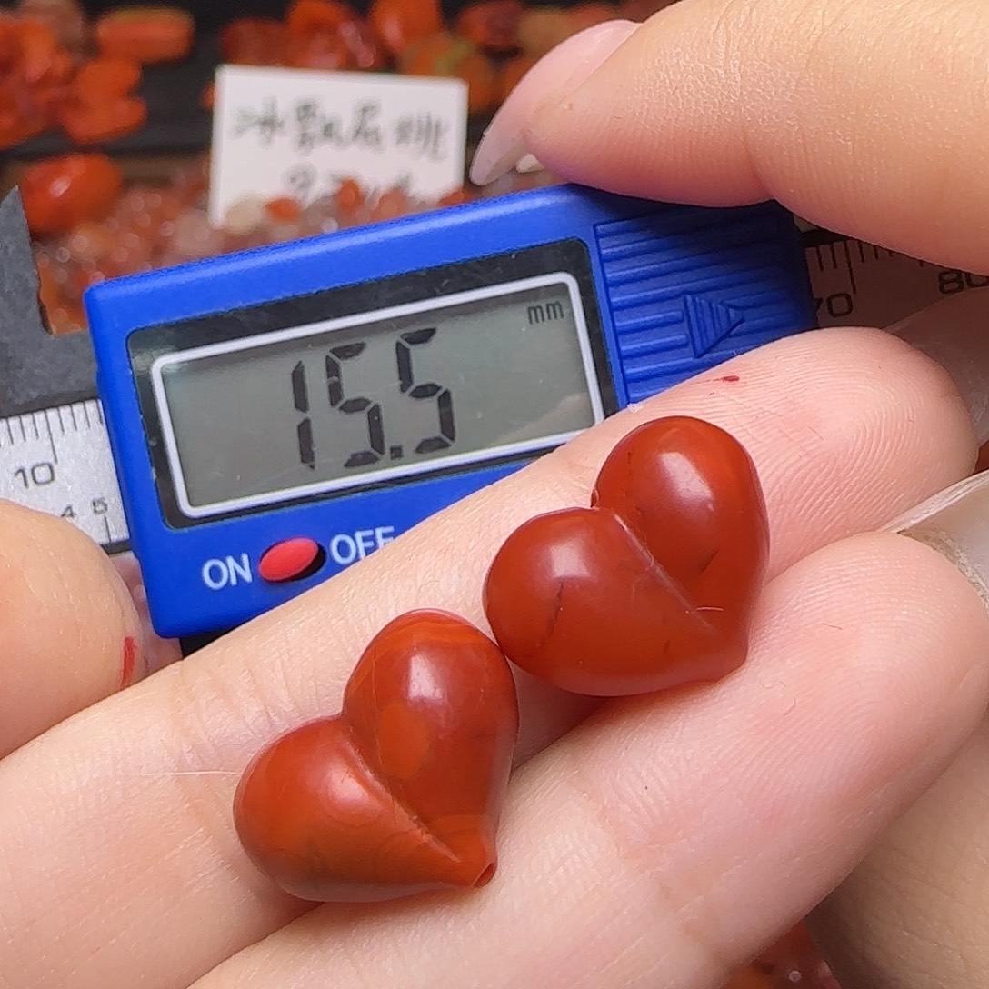 南红玛瑙未镶嵌颈饰