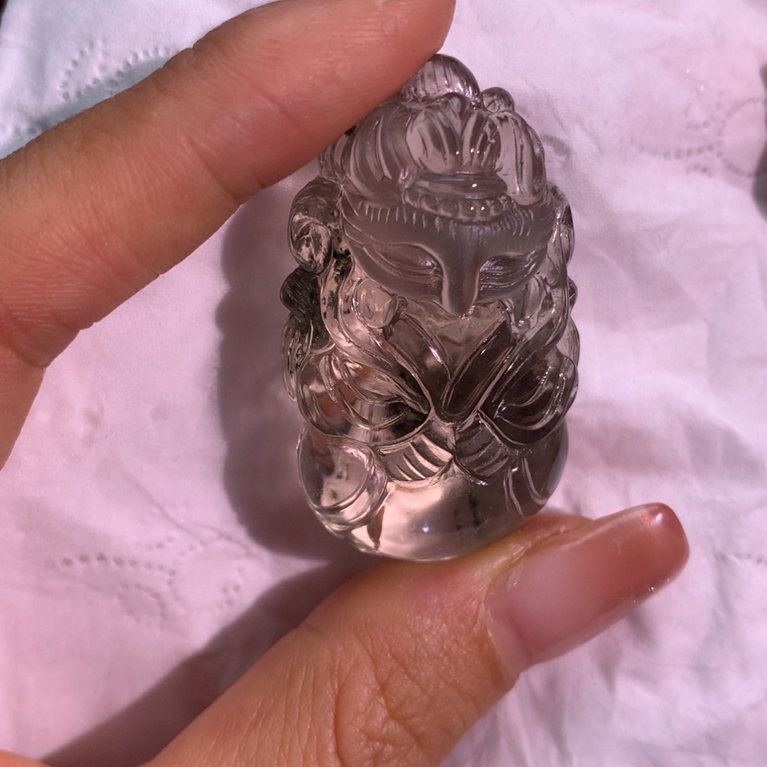 水晶吊坠(不含链)未镶嵌