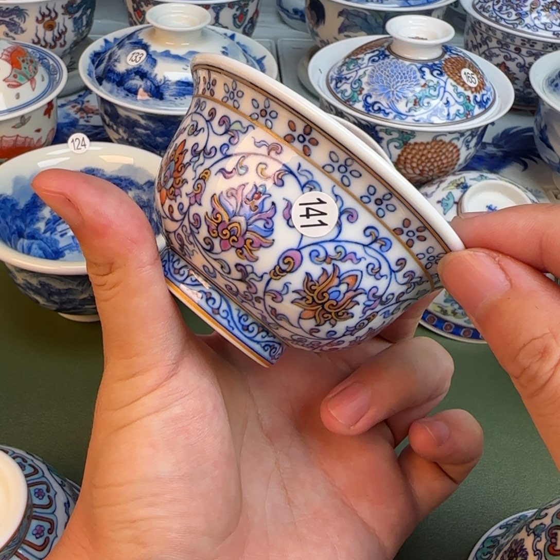 彦祖纯手工手绘茶具141