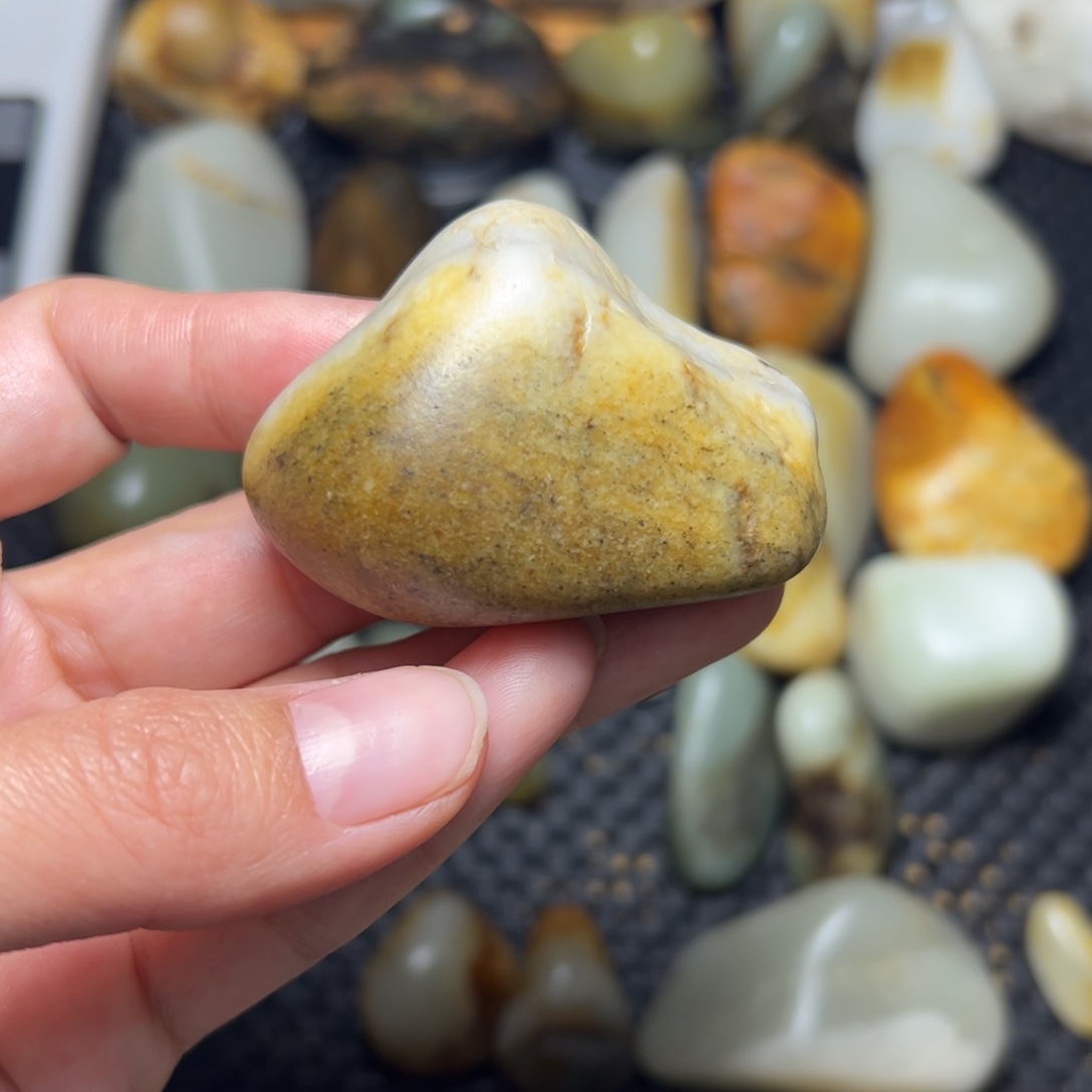 和田玉未镶嵌挂件101