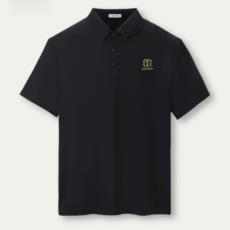 GUGEQI/古哥奇夏季新款【透气网格棉】POLO衫T恤-8802