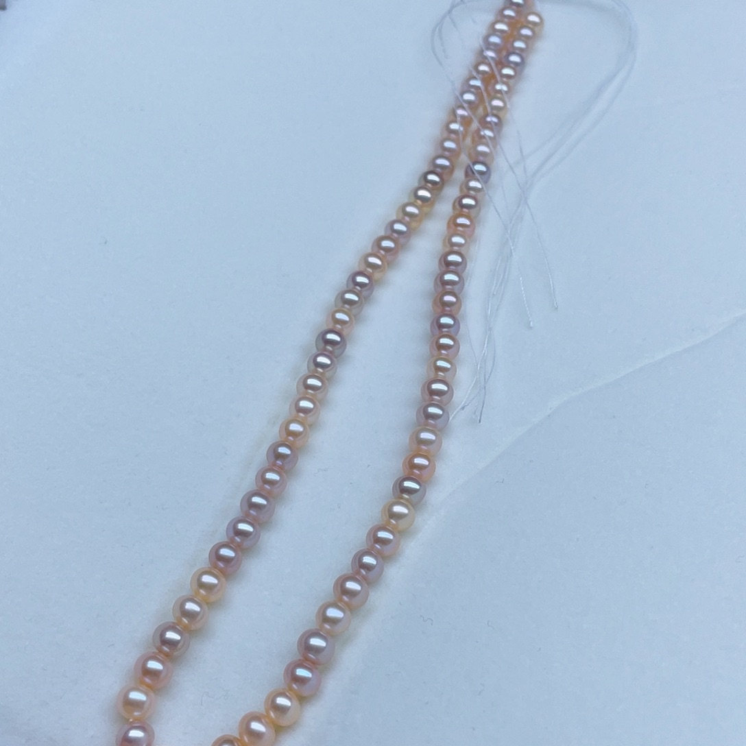 淡水珍珠银S925镶嵌颈饰