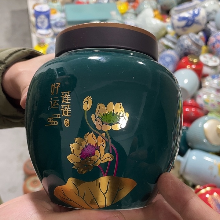 陶瓷罐茶叶罐密封罐