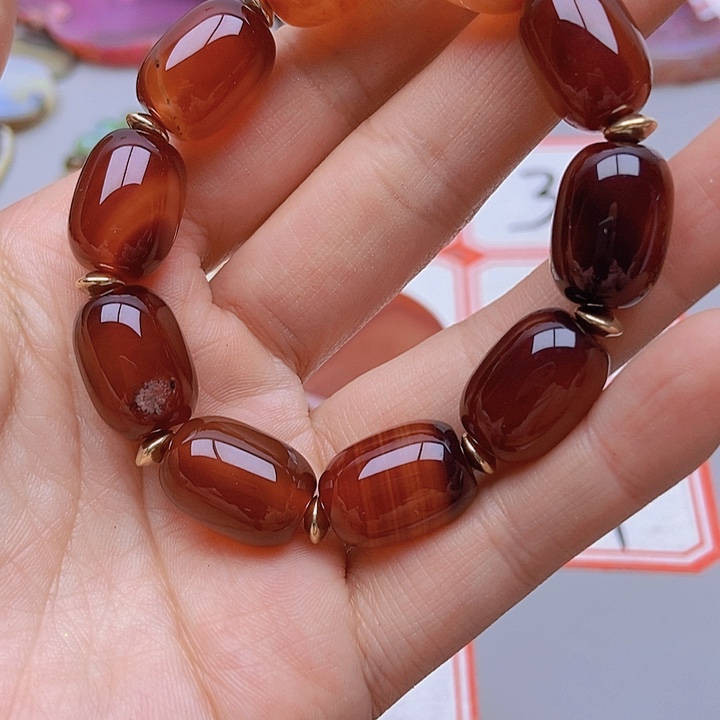 【闪购商品】玛瑙/玉髓珠宝半成品未镶嵌人****酒