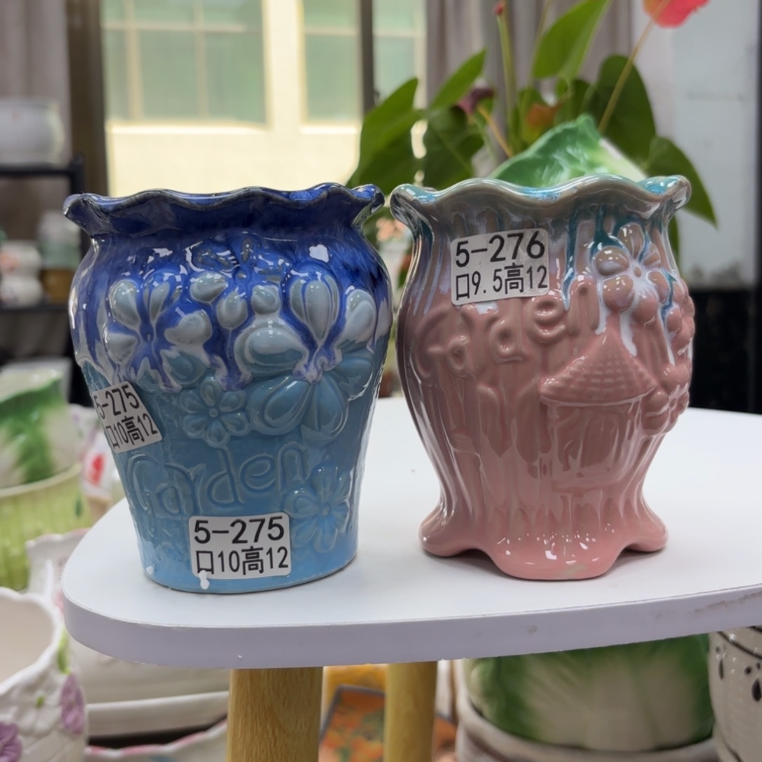@夏西陶瓷花盆@@6275276