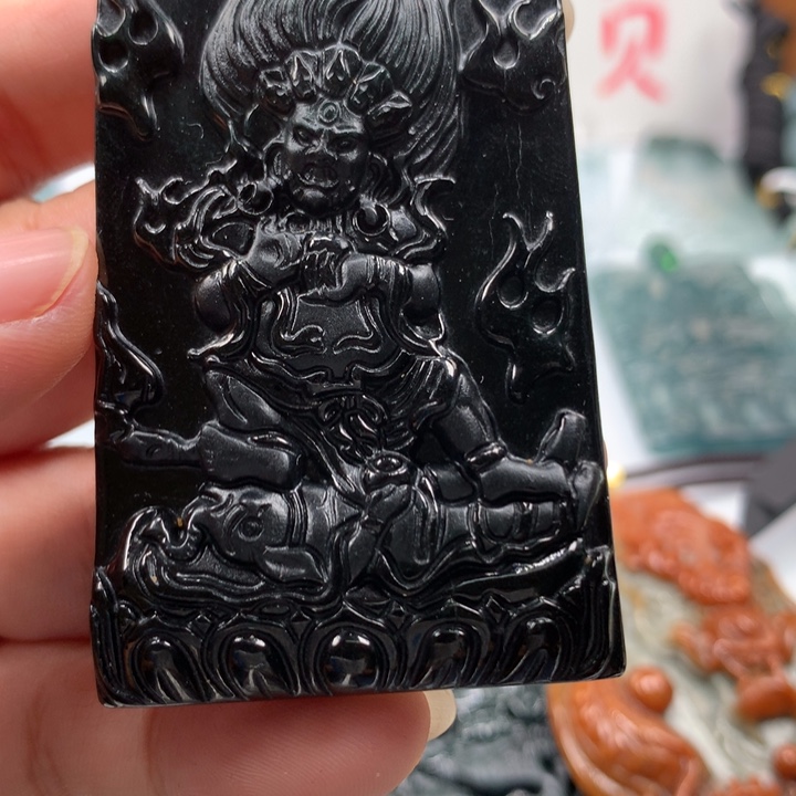 翡翠颈饰未镶嵌保真天然A货翡翠