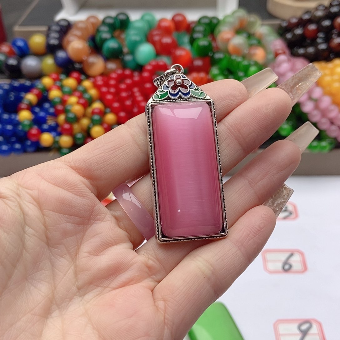 【闪购商品】玛瑙/玉髓手链合金真*