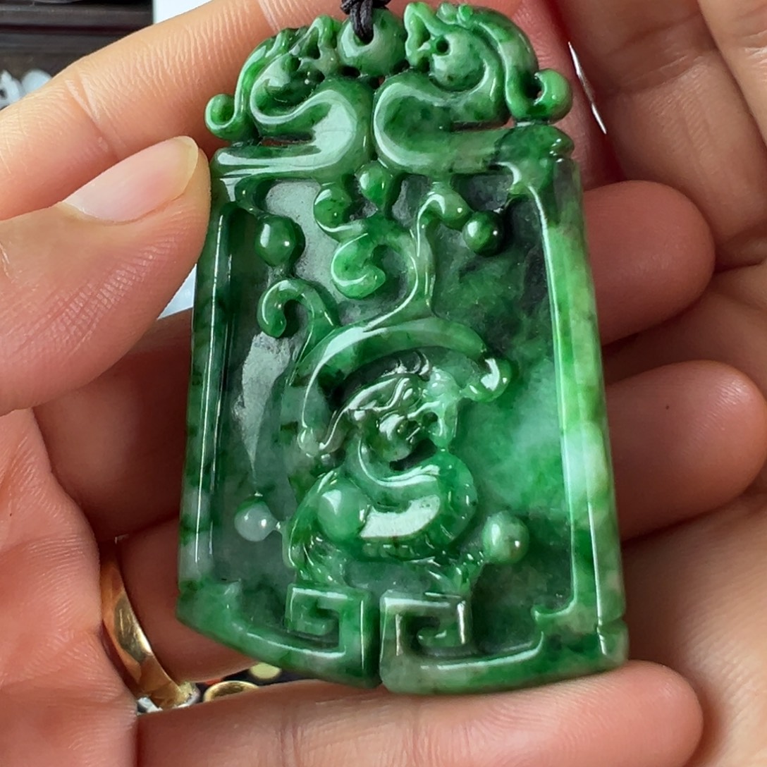 翡翠未镶嵌手镯天然翡翠挂件