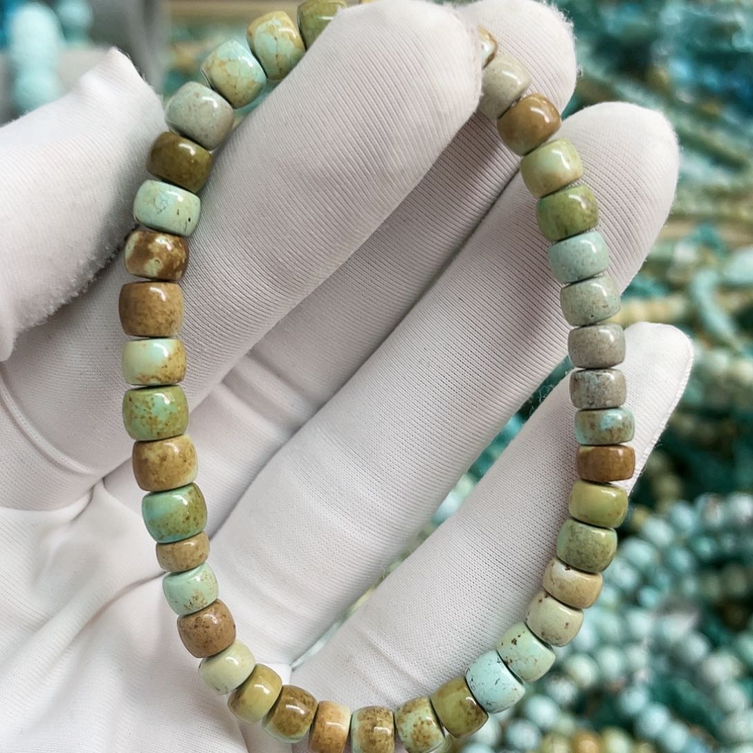 【闪购商品】绿松石珠宝奇石未镶嵌卡5