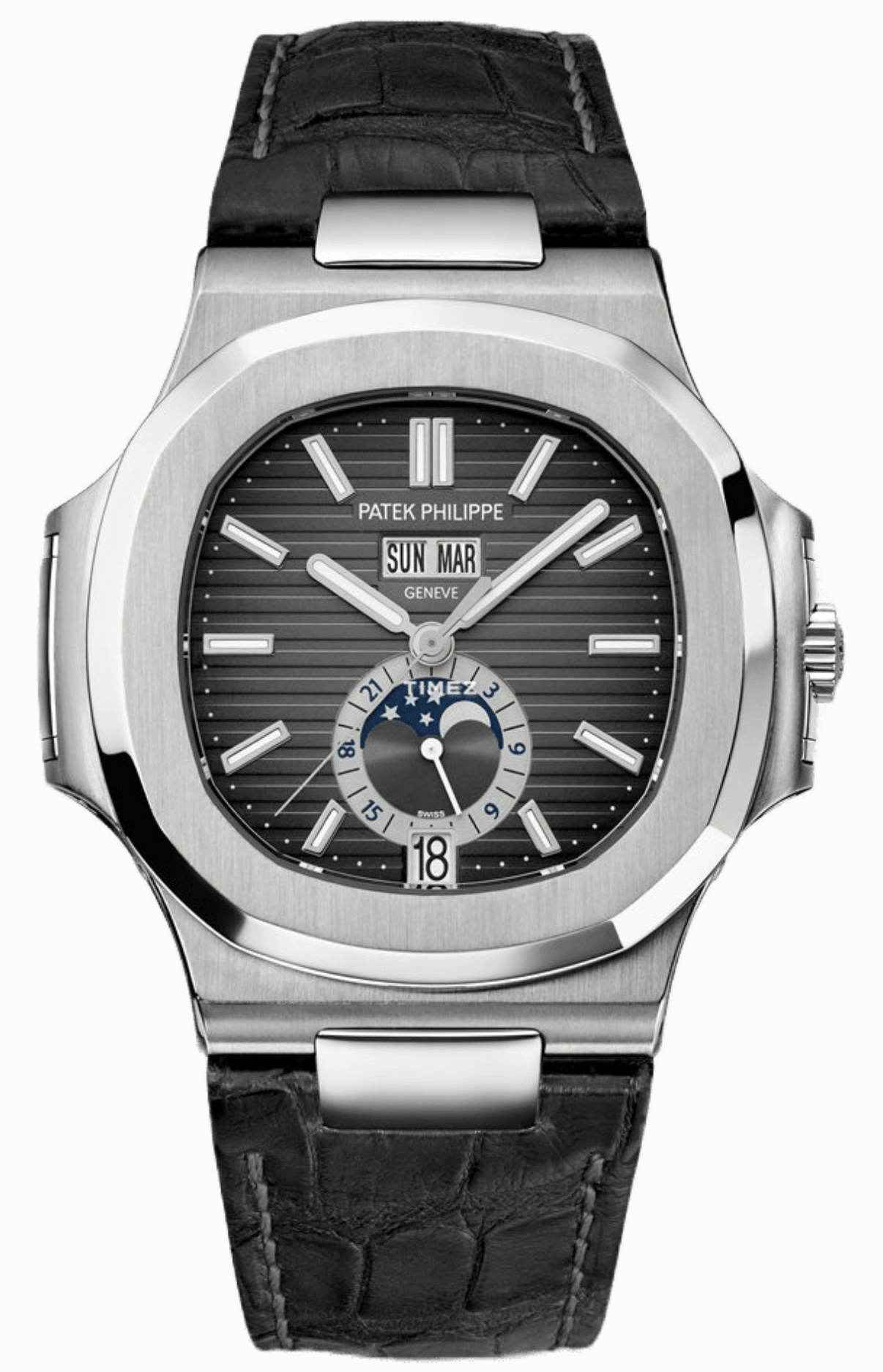 99新 Patek Philippe/百达翡丽 杭邸·5726a 皮带款 18年全套