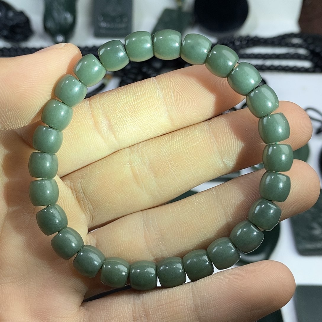 和田玉手链未镶嵌