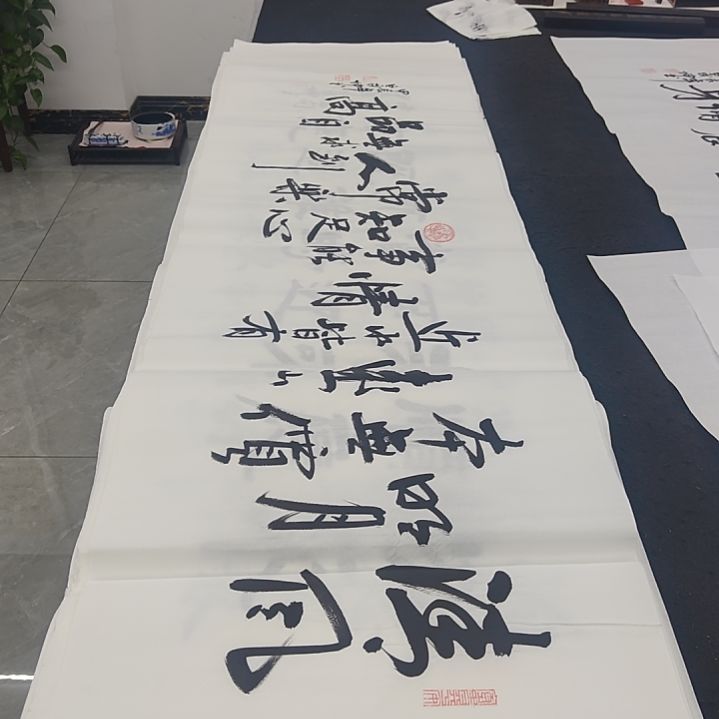 白武坤老师作品一副