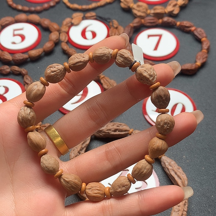 文玩核桃手串有*欣欣630金豆异型