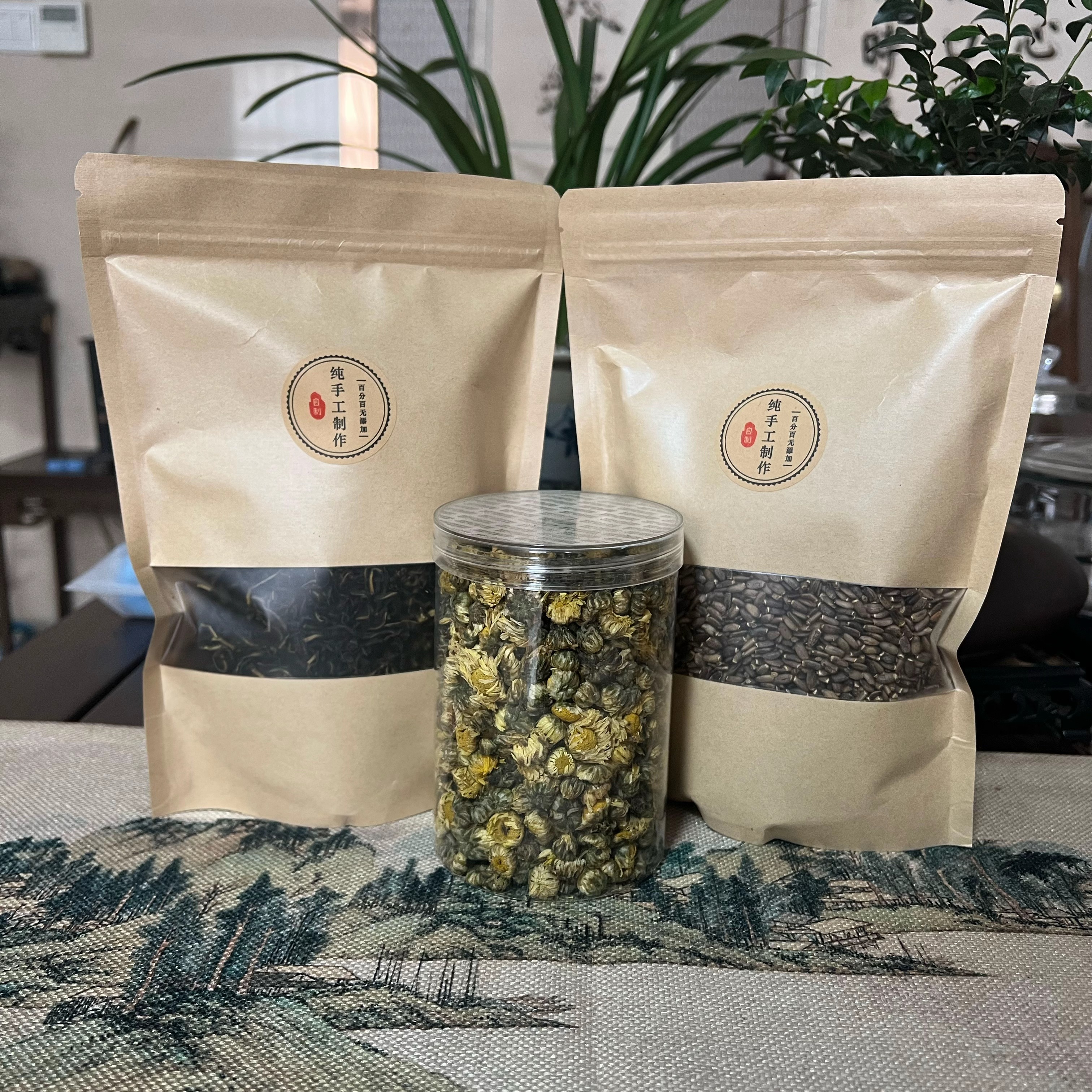 赶黄草水飞蓟胎菊组合搭配