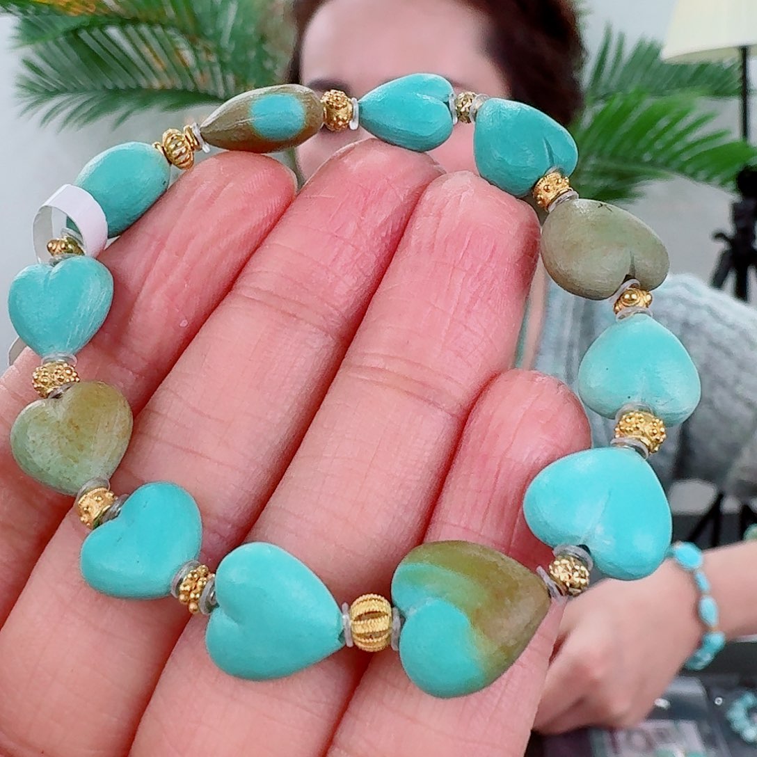 未镶嵌绿松石珠宝奇石