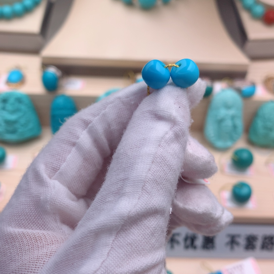 绿松石珠宝奇石未镶嵌