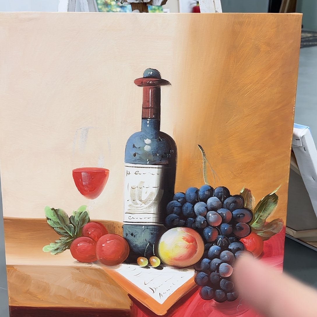 高端手绘艺术油画